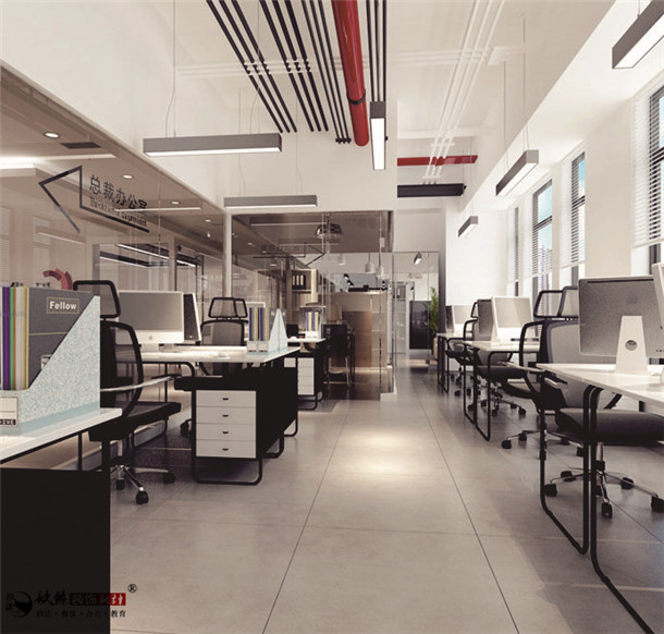 石嘴山瑞新办公室设计|设计让整个办公环境更轻松
