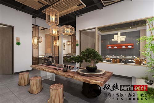 石嘴山凯汇嘉华餐厅设计方案鉴赏|石嘴山餐厅设计装修公司推荐